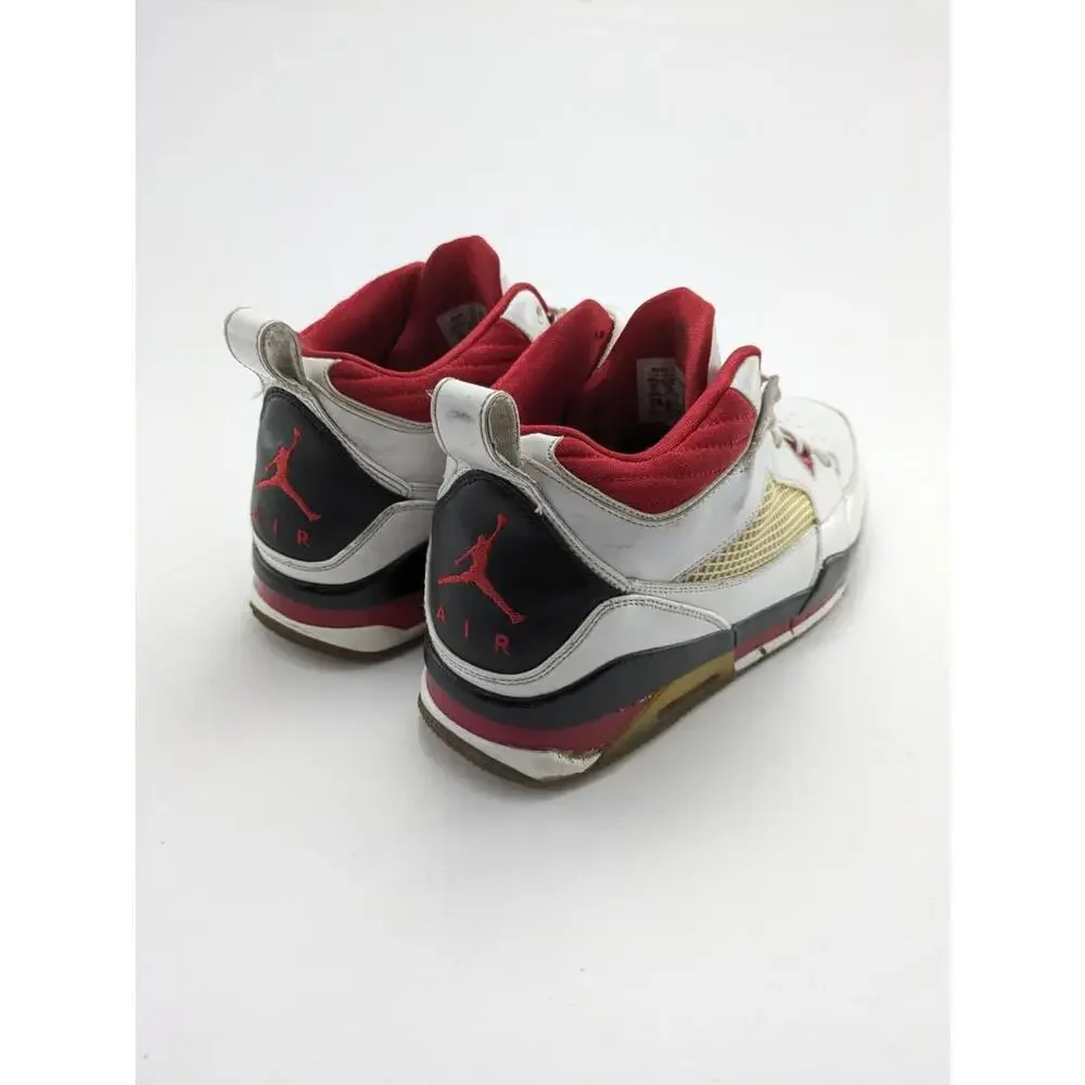 Mens NIKE Air‎ Jordan Flight 9 IX White Black Red Shoes 395553-103 Size 13